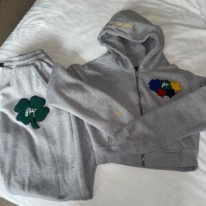 Filthy Wealth Hoodie and Sweatpants Set